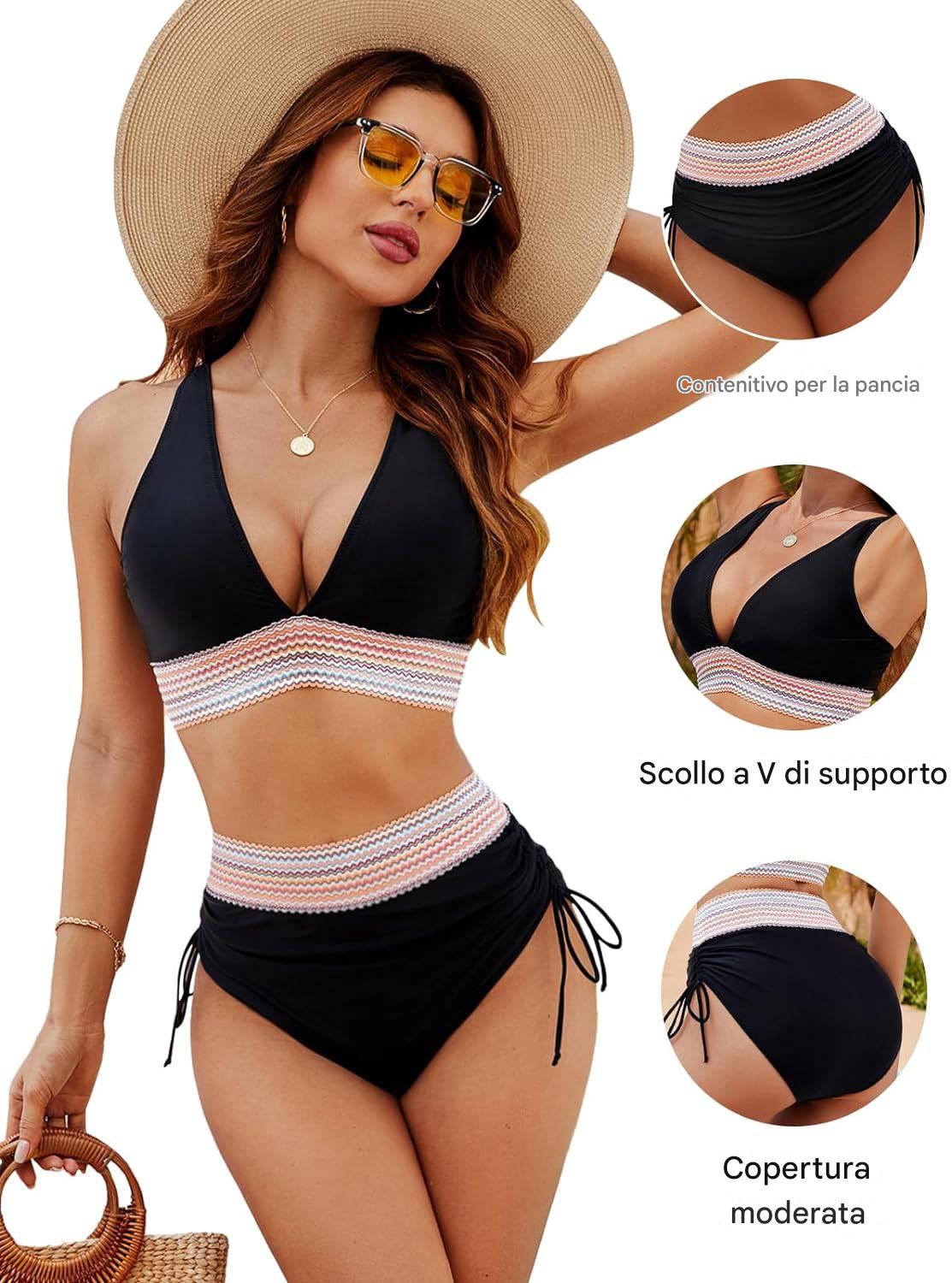 June™ | Bikini Color Block: Stile & Comfort