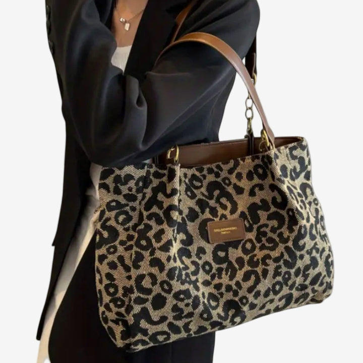 Lena™ Borsa leopardata chic