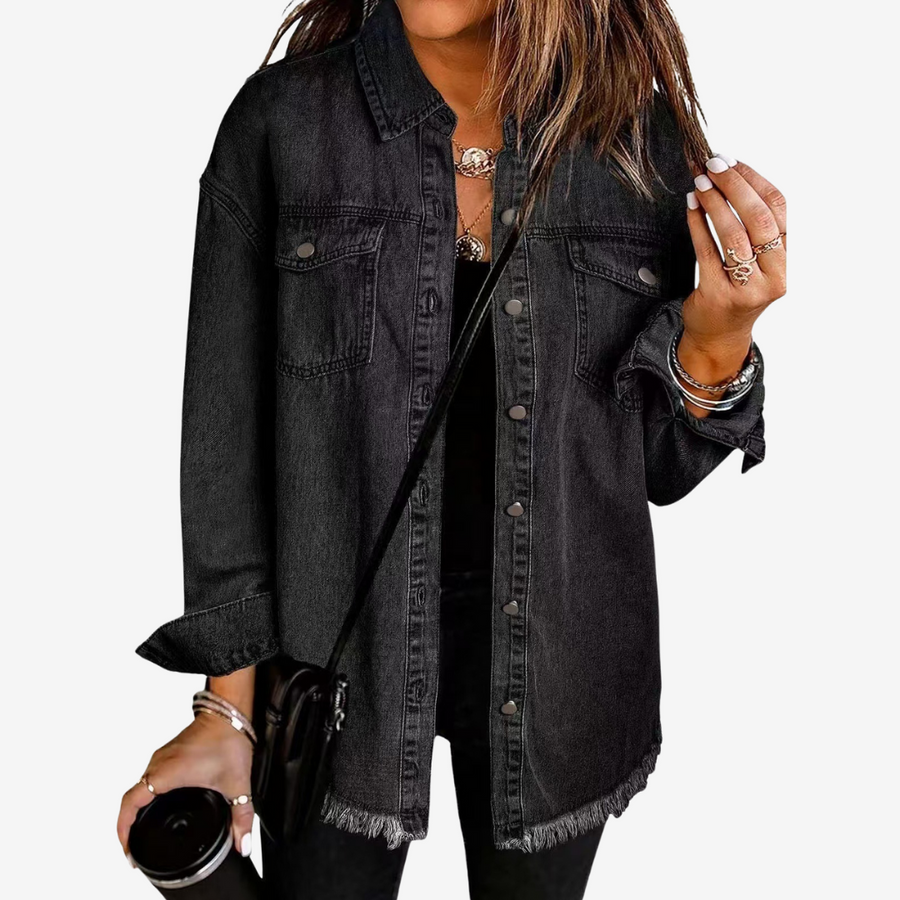 Lucille™ Giacca di jeans oversize