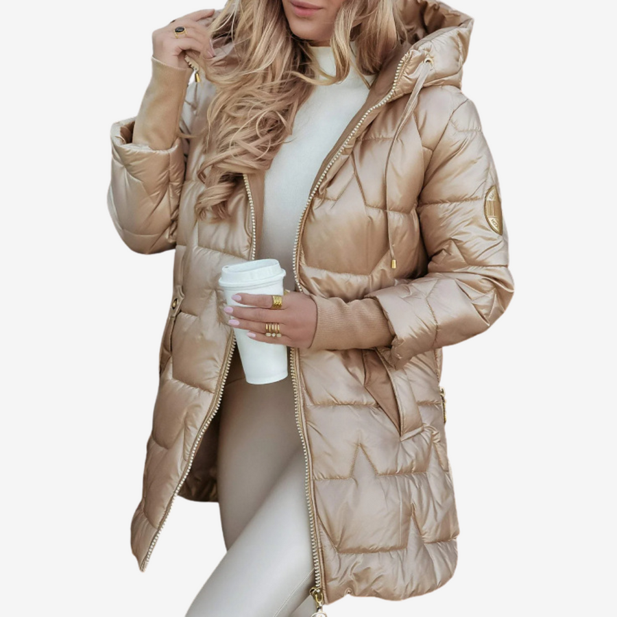 Syleva™ Giacca lunga imbottita