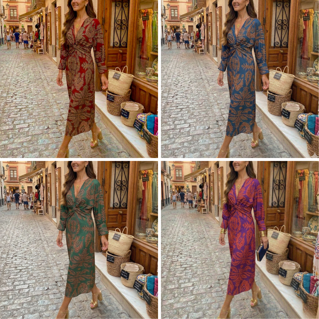 Isadora™ | Abito midi elegante
