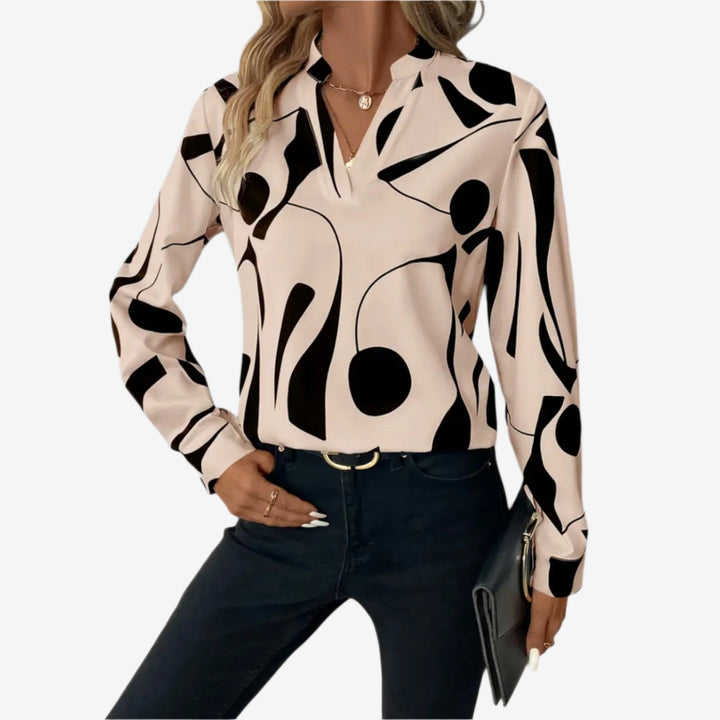 Giulina™ Scollo a V chic