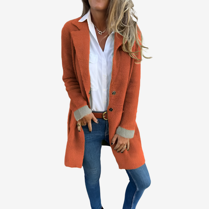 Martine™ Cardigan lungo lavorato a maglia