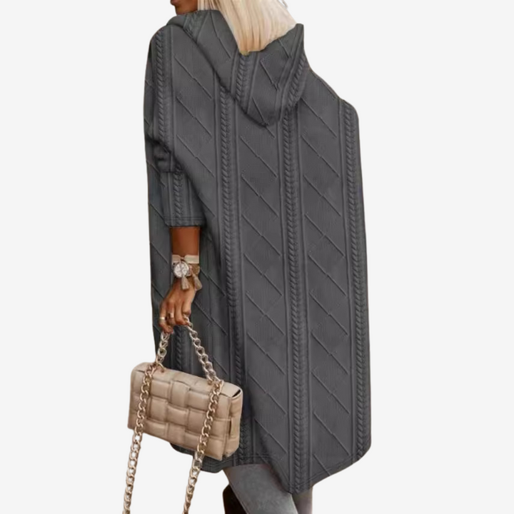 Janice™ Cardigan lungo lavorato a maglia