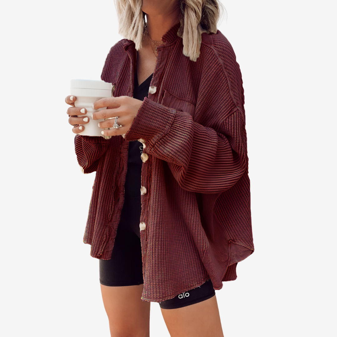 Claudine™ Camicia a coste