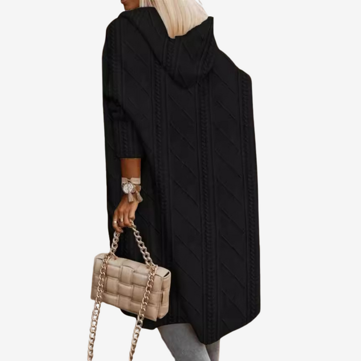 Janice™ Cardigan lungo lavorato a maglia