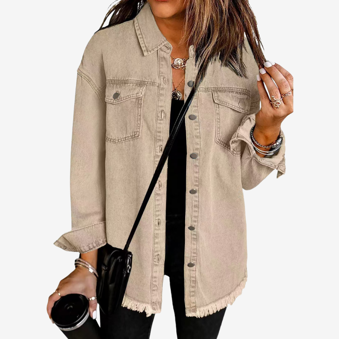Lucille™ Giacca di jeans oversize