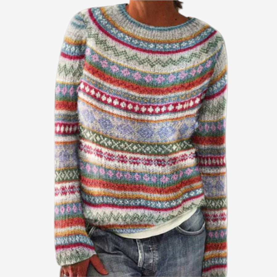 Suzane™ Maglione in maglia nordica