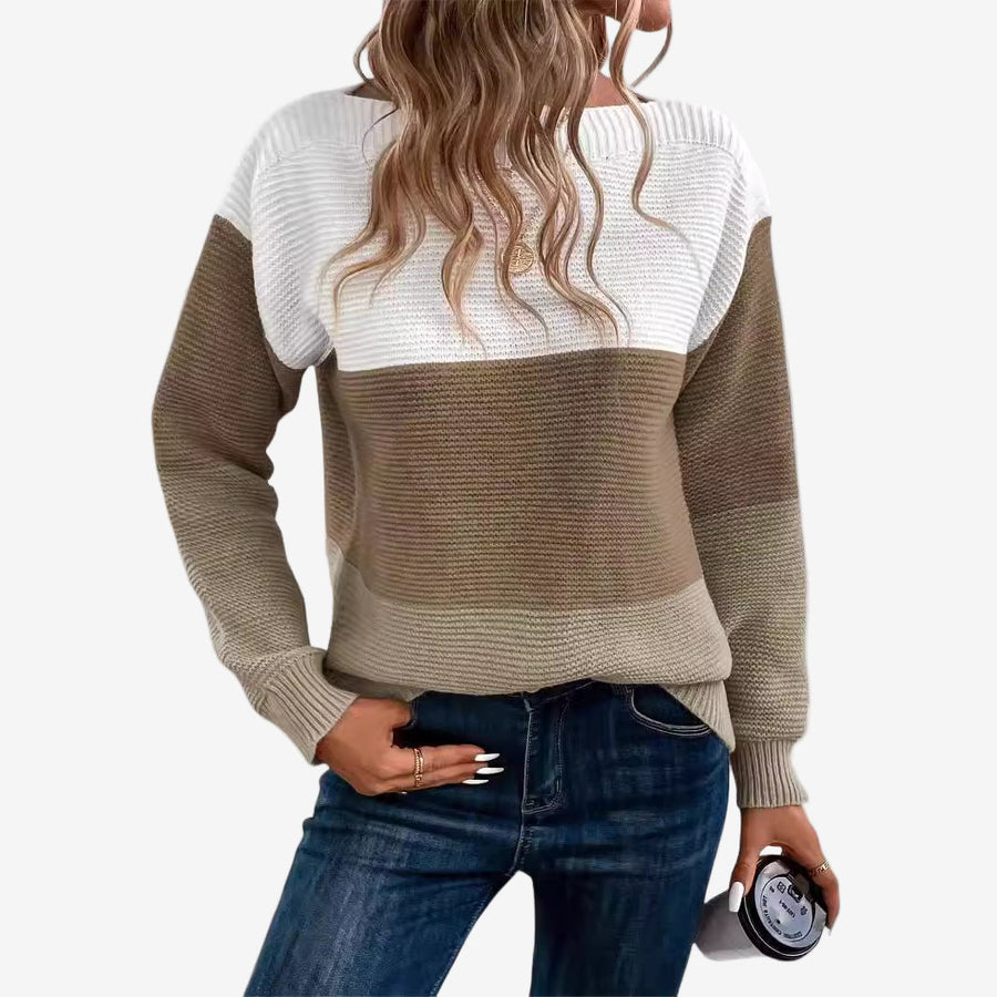 Clara™ Maglione in blocchi di colore