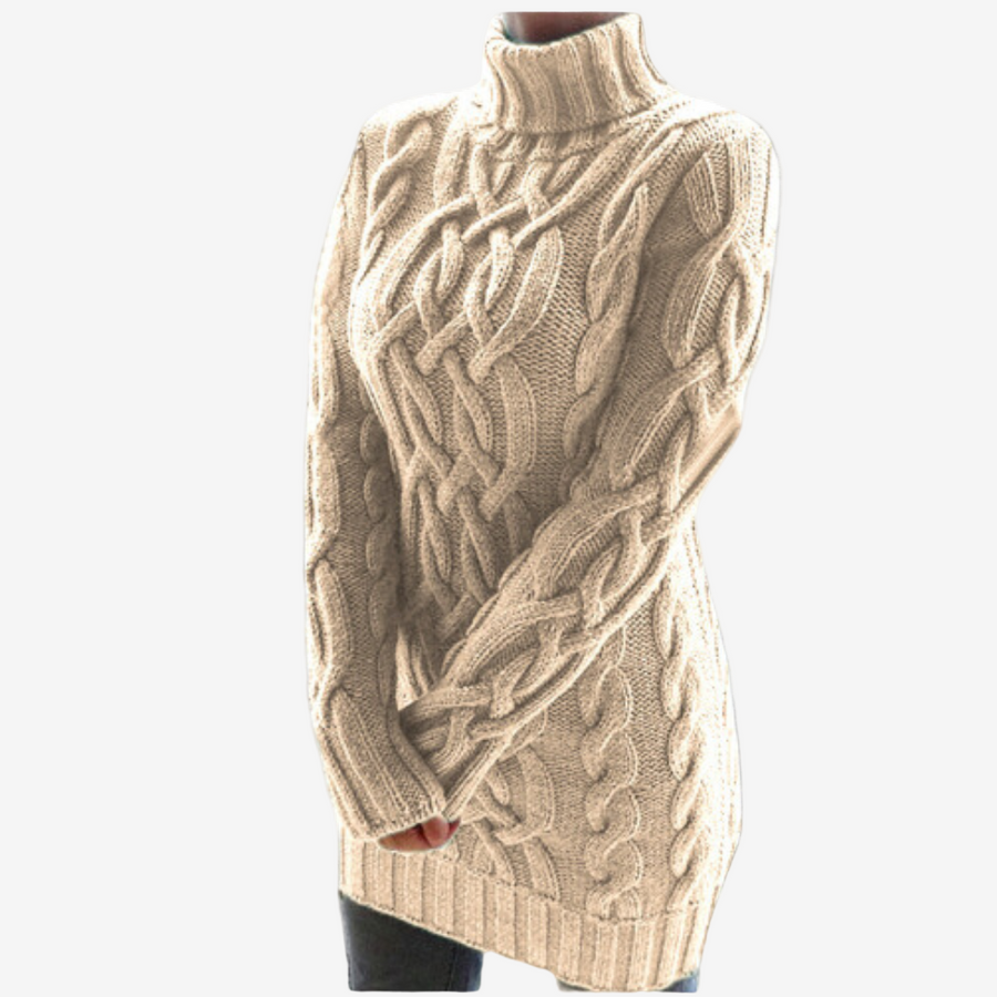 Lara™ Maglione ha lavorato a maglia a trecce