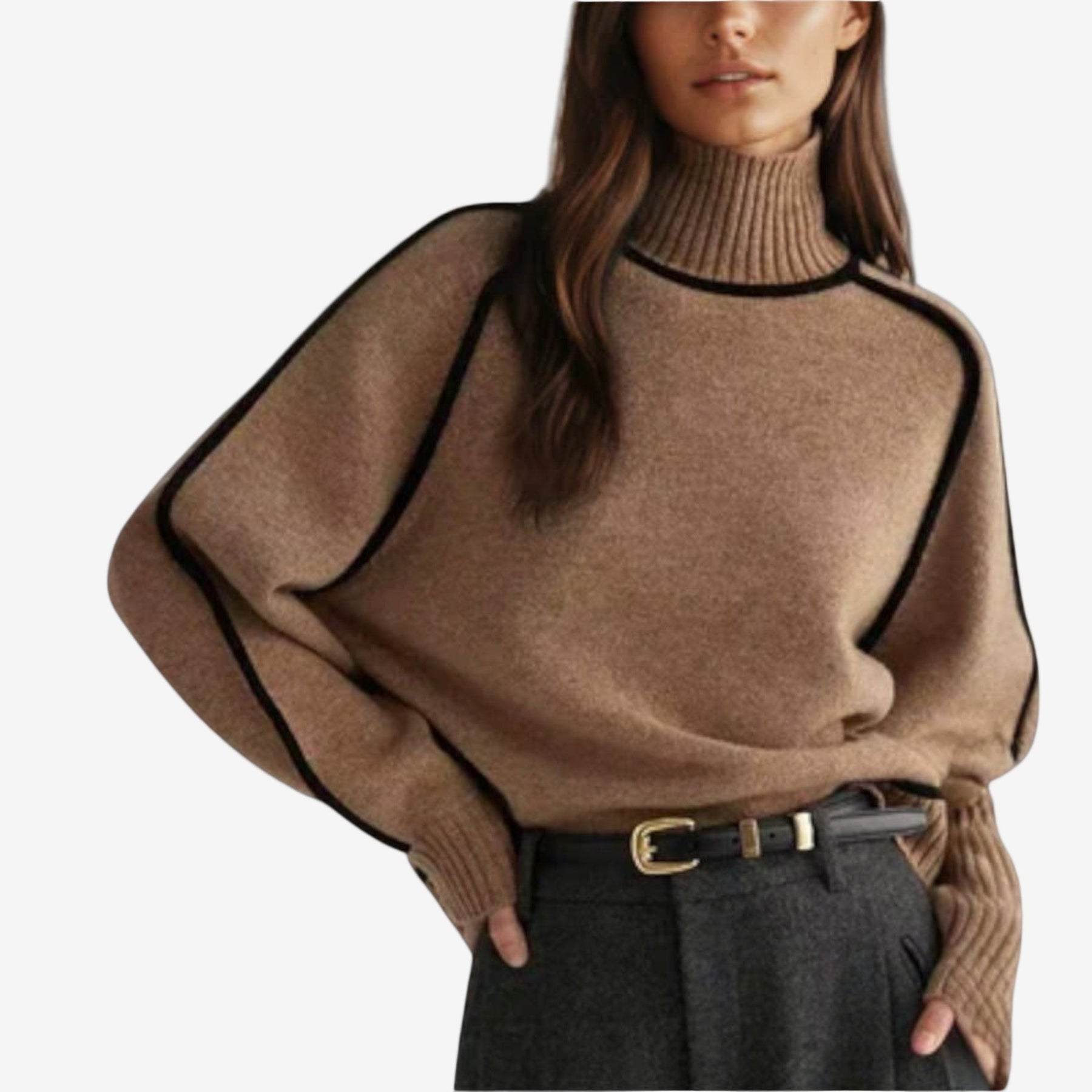 Emilie™ Maglione a collo alto