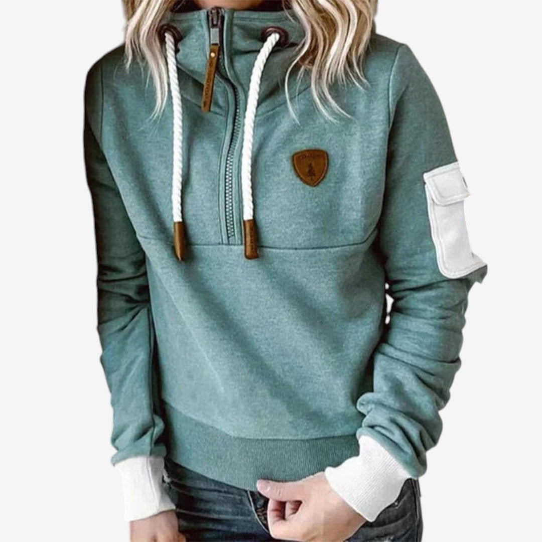 Séverine™ Felpa con cappuccio comoda