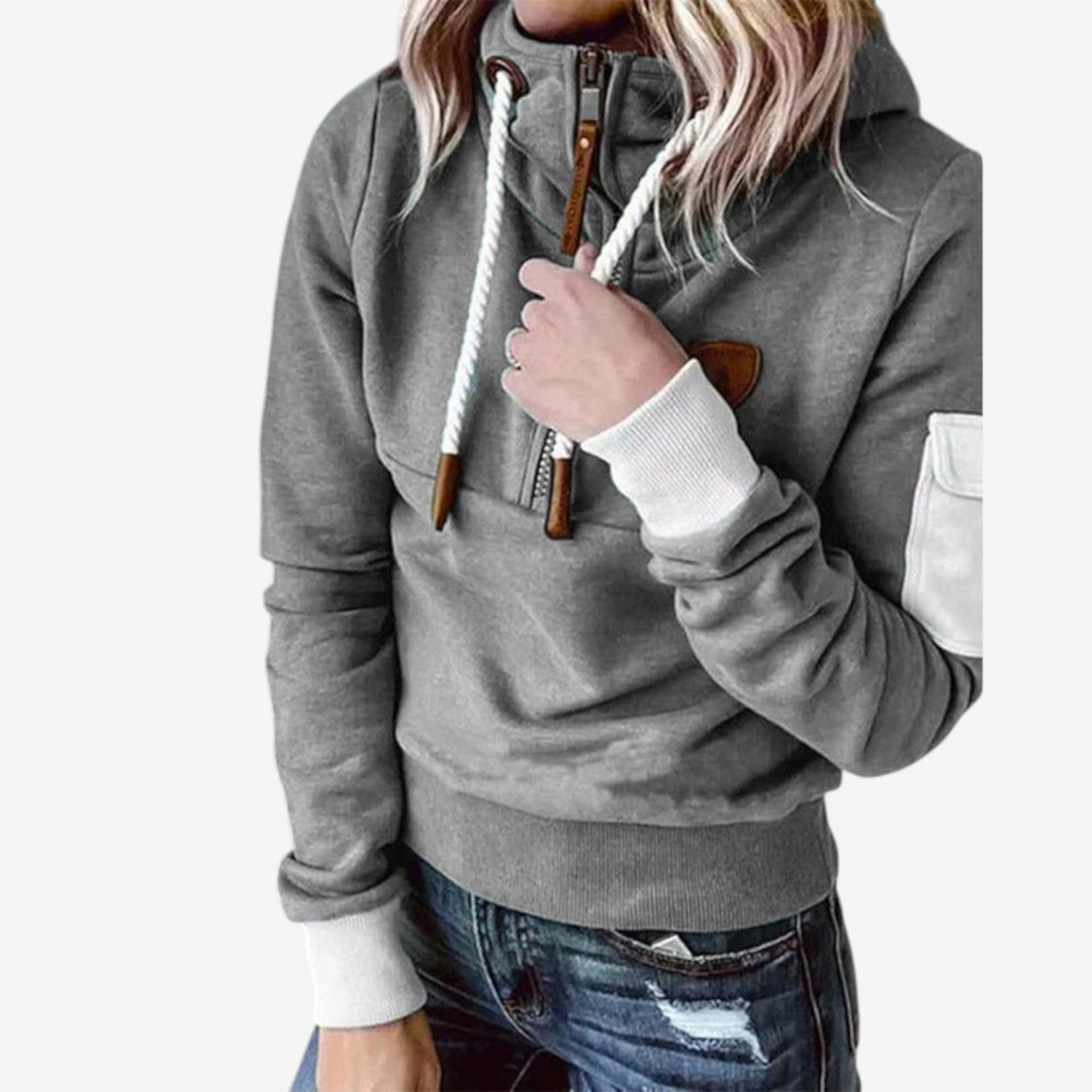 Séverine™ Felpa con cappuccio comoda