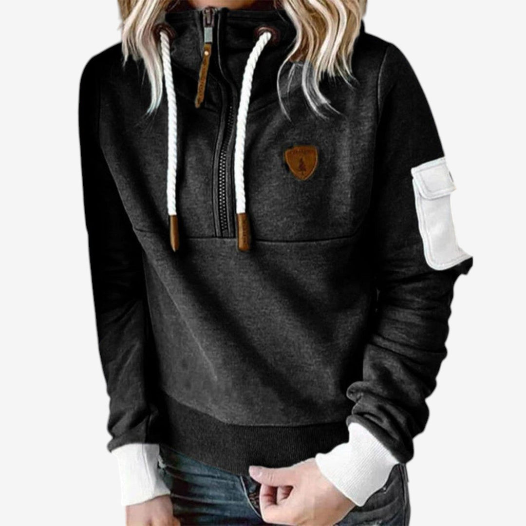 Séverine™ Felpa con cappuccio comoda