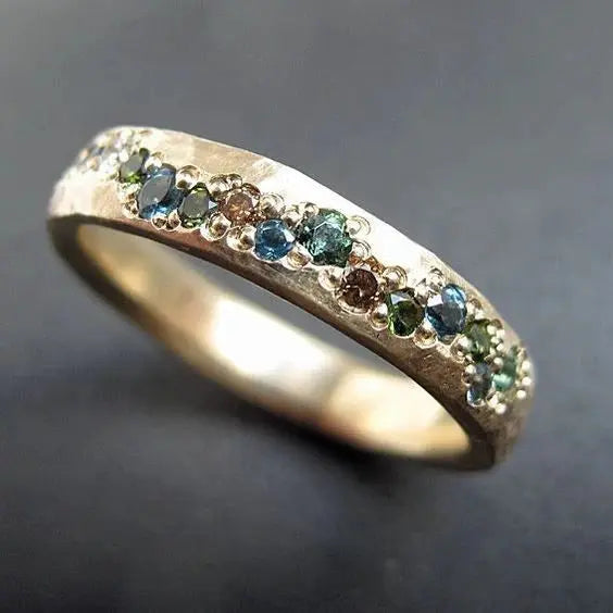 Bellara™ Anello d'oro vintage