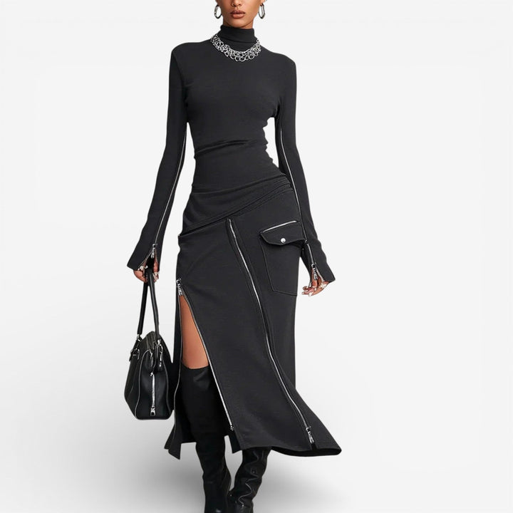 Carlene™ Abito aderente con spacco