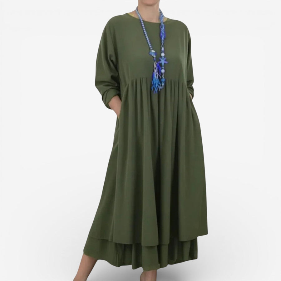 Romina™ Abito Ampio Elegante