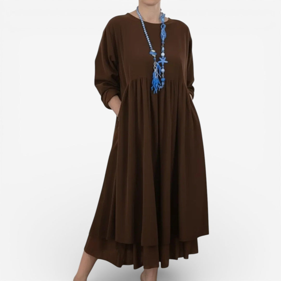 Romina™ Abito Ampio Elegante