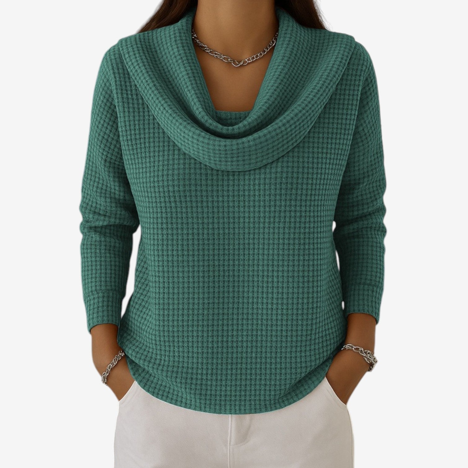 Vernhes™ Maglione drappeggiato