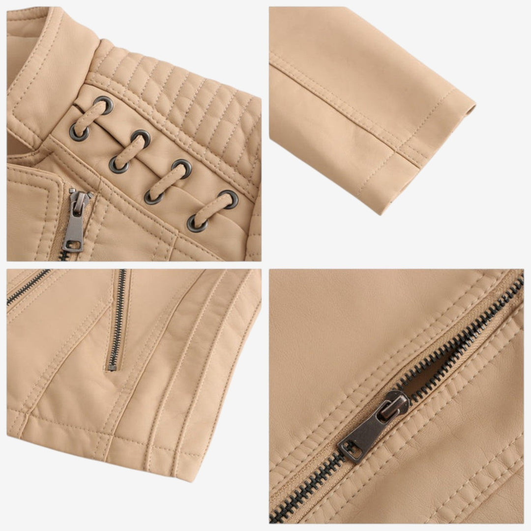 Fleur™ Giacca corta da motociclista