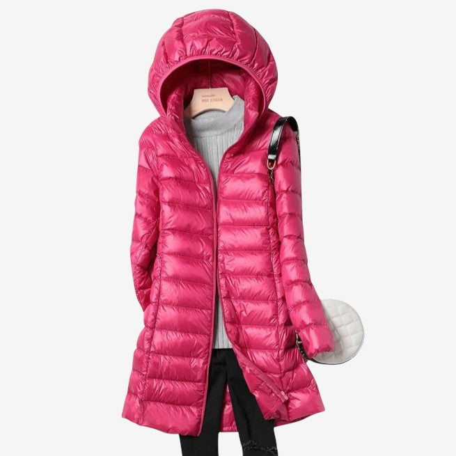 Claudette™ Cappotto invernale con cappuccio