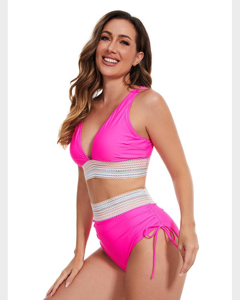 June™ | Bikini Color Block: Stile & Comfort