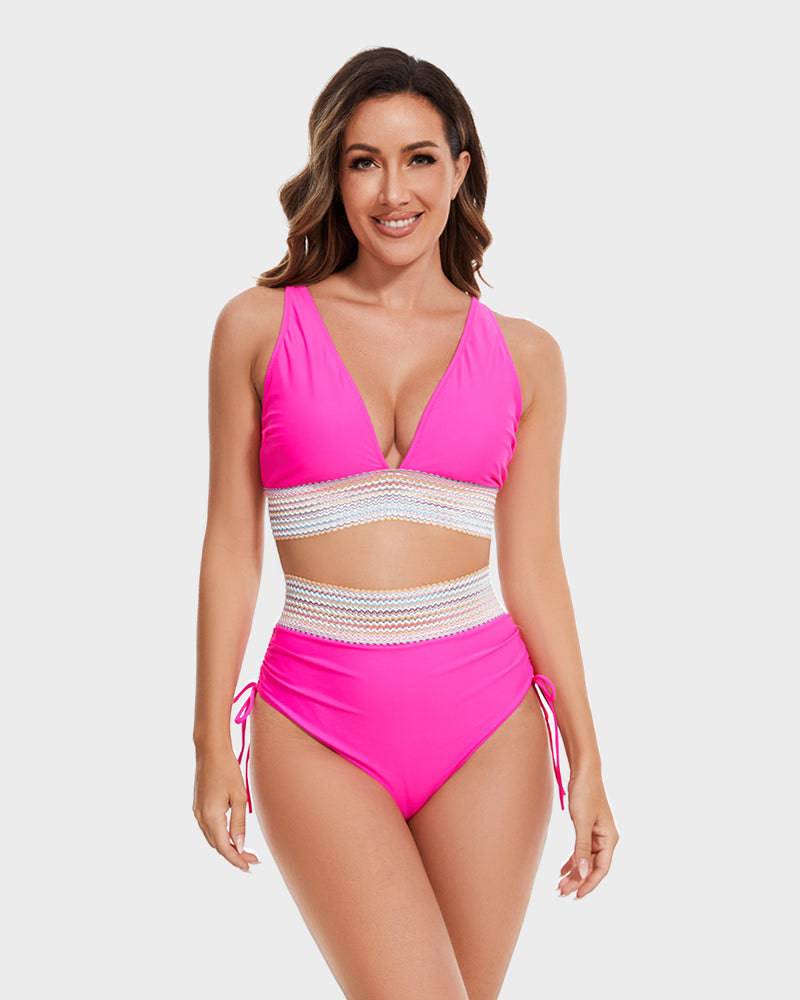 June™ | Bikini Color Block: Stile & Comfort