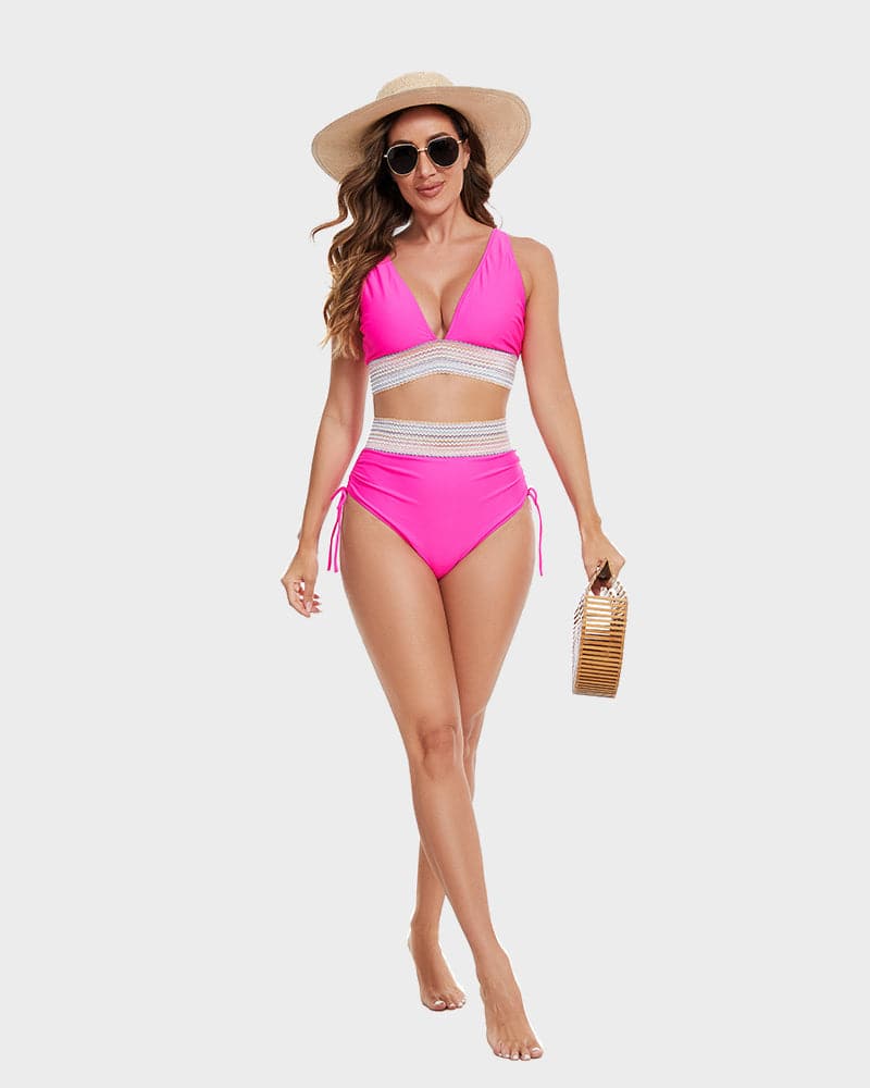 June™ | Bikini Color Block: Stile & Comfort