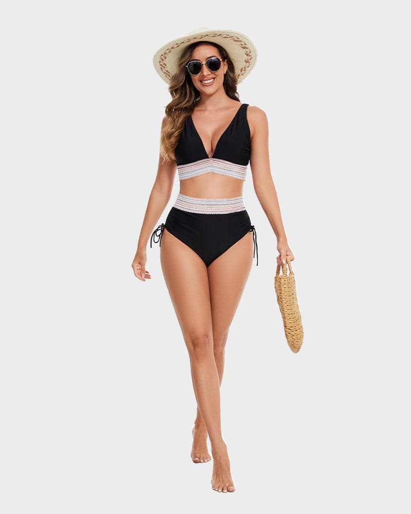 June™ | Bikini Color Block: Stile & Comfort
