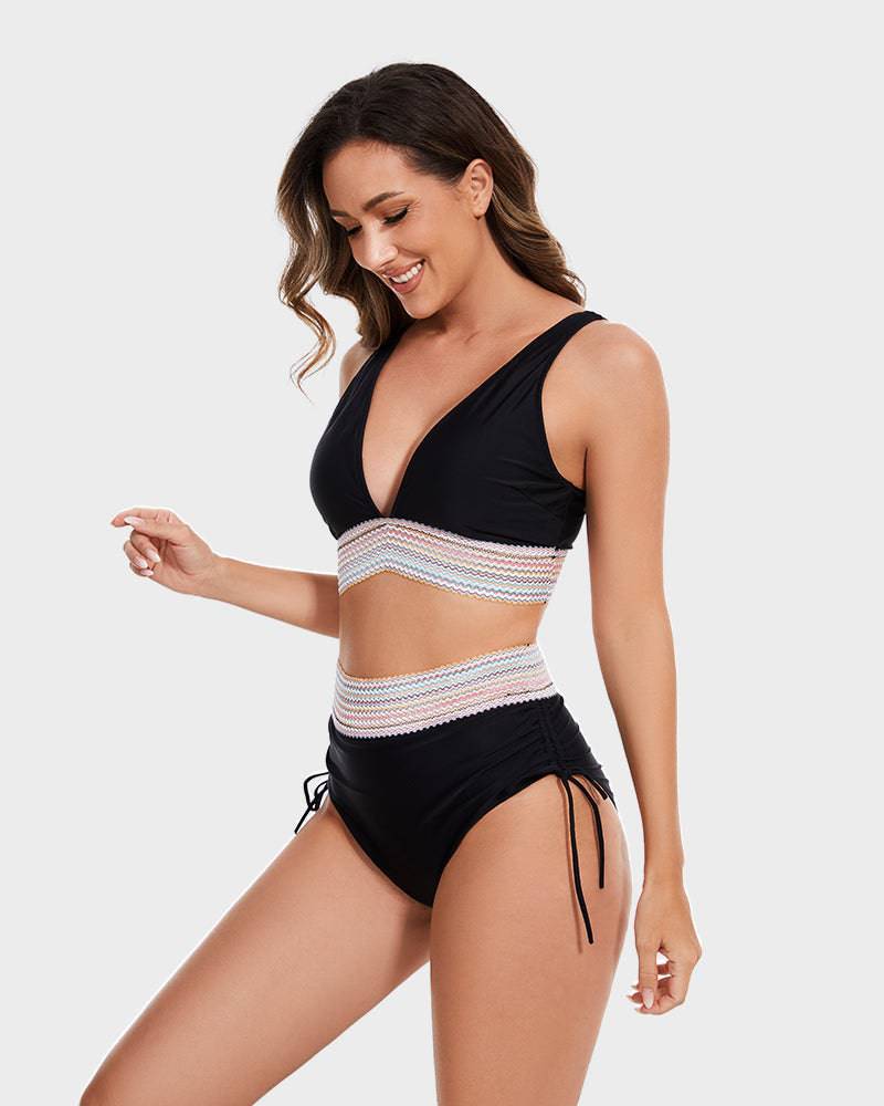 June™ | Bikini Color Block: Stile & Comfort