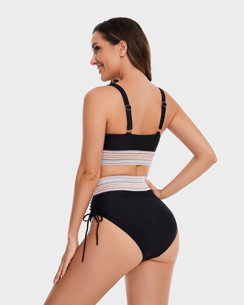 June™ | Bikini Color Block: Stile & Comfort