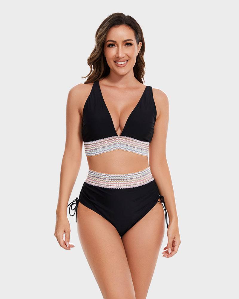 June™ | Bikini Color Block: Stile & Comfort