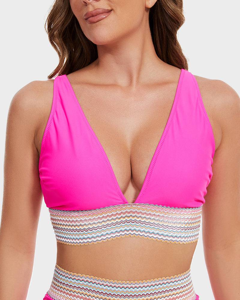 June™ | Bikini Color Block: Stile & Comfort
